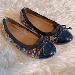 Sperry Shoes | Floral Sperry Captoe Ballet Flats